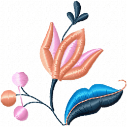 Flowers Embroidery Design 6 Flowers Embroidery Design 6